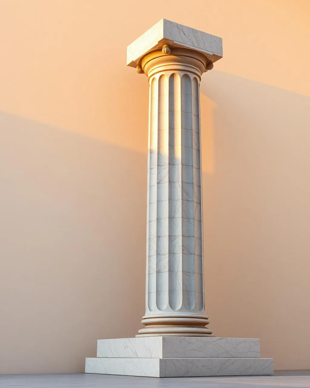 Classical marble columns symbolizing structured capital